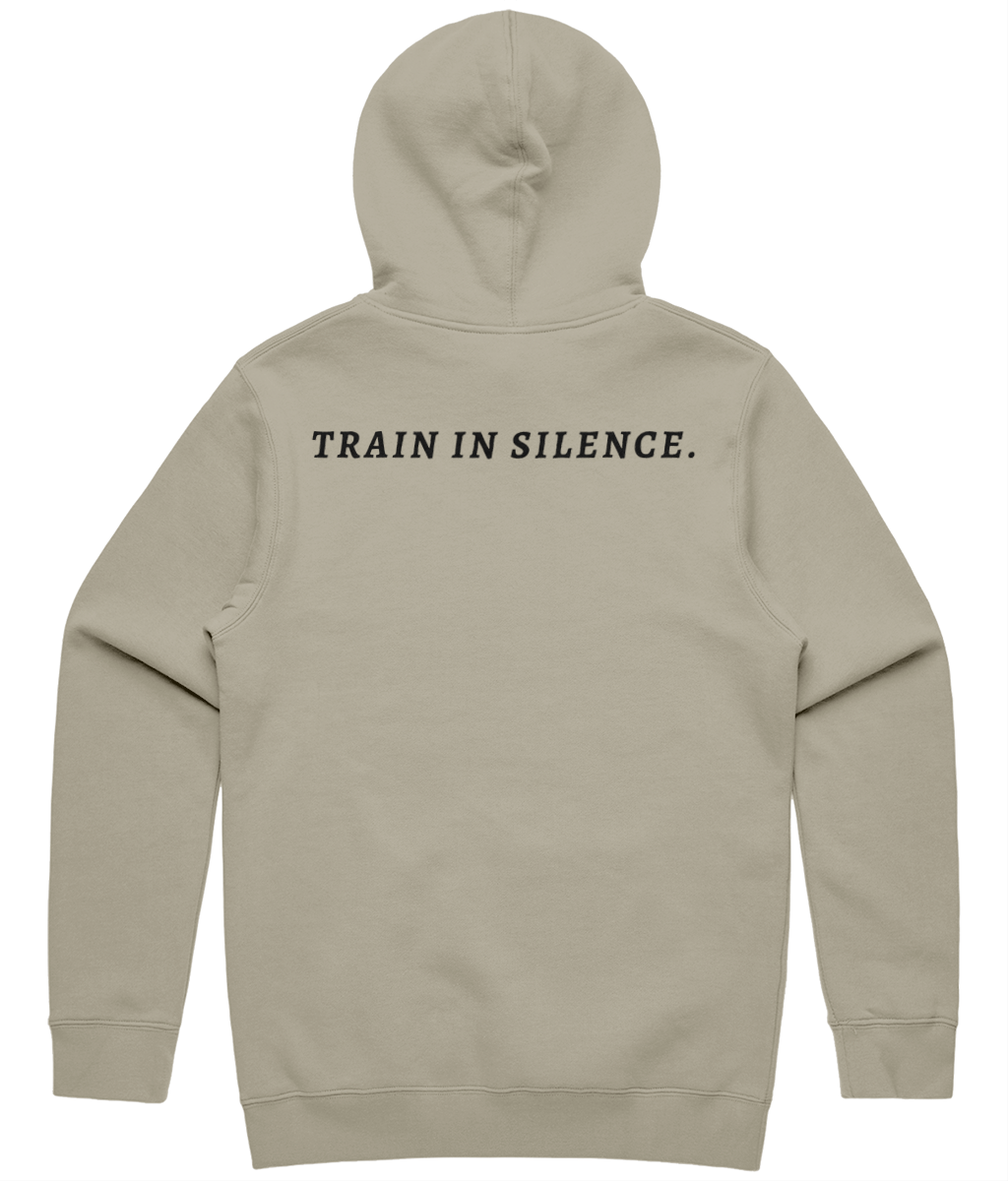 TRAIN IN SILENCE.