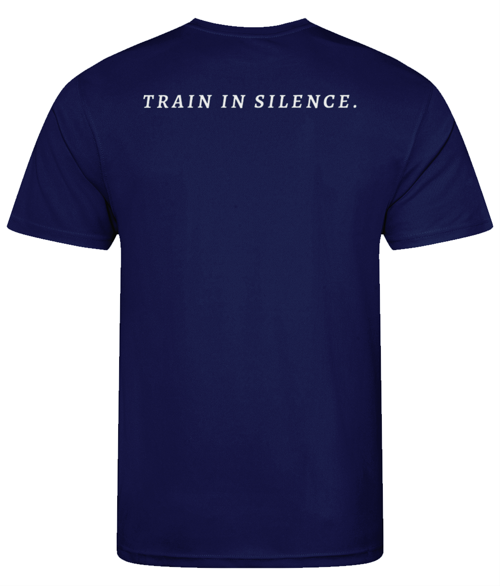 TRAIN IN SILENCE.